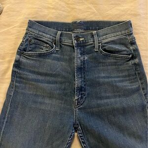 MOTHER dark wash jeans